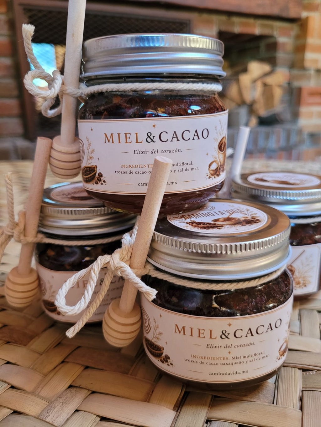 Miel con cacao tostado y sal de mar · 220 ml