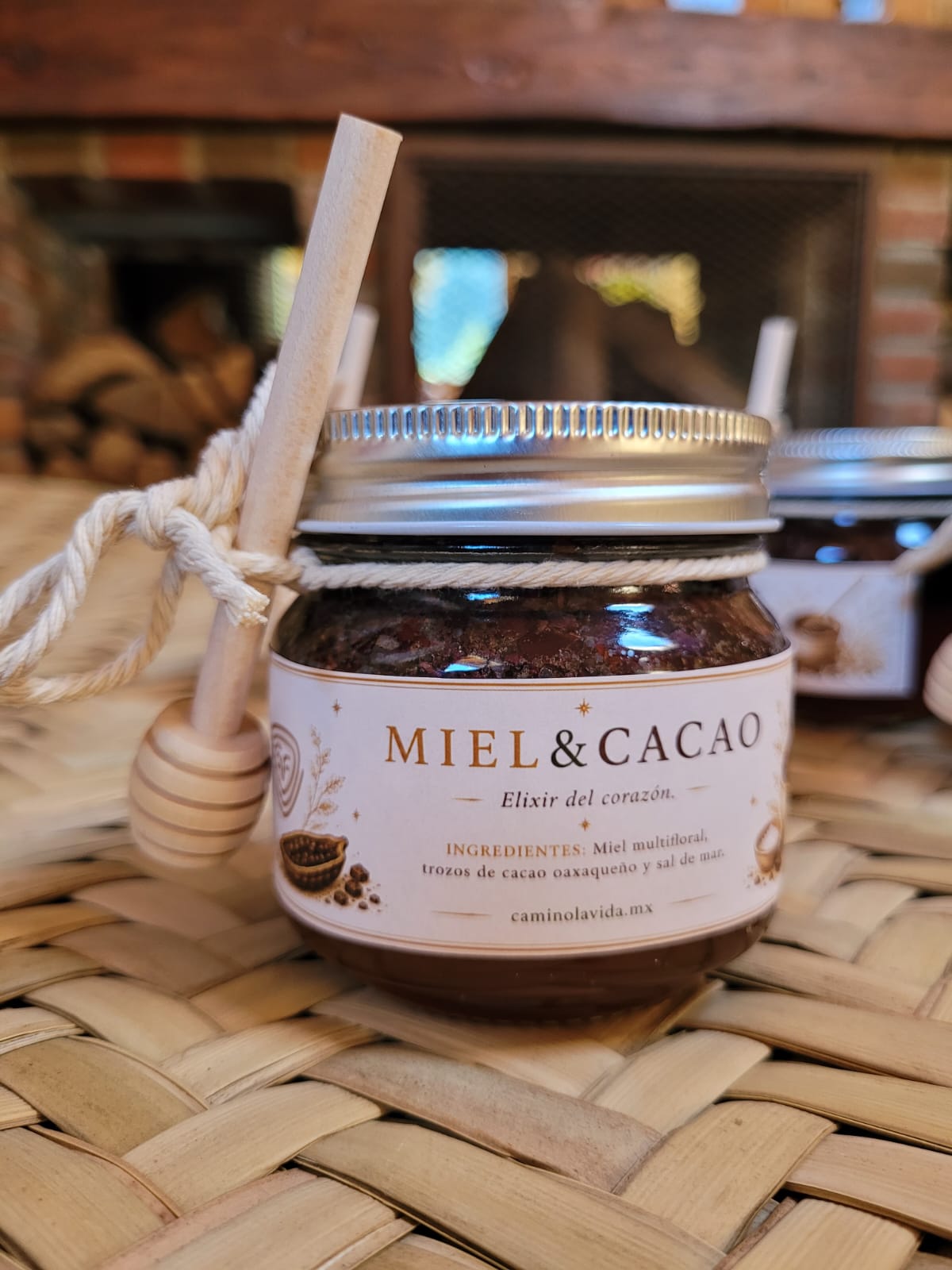 Miel con cacao tostado y sal de mar · 220 ml