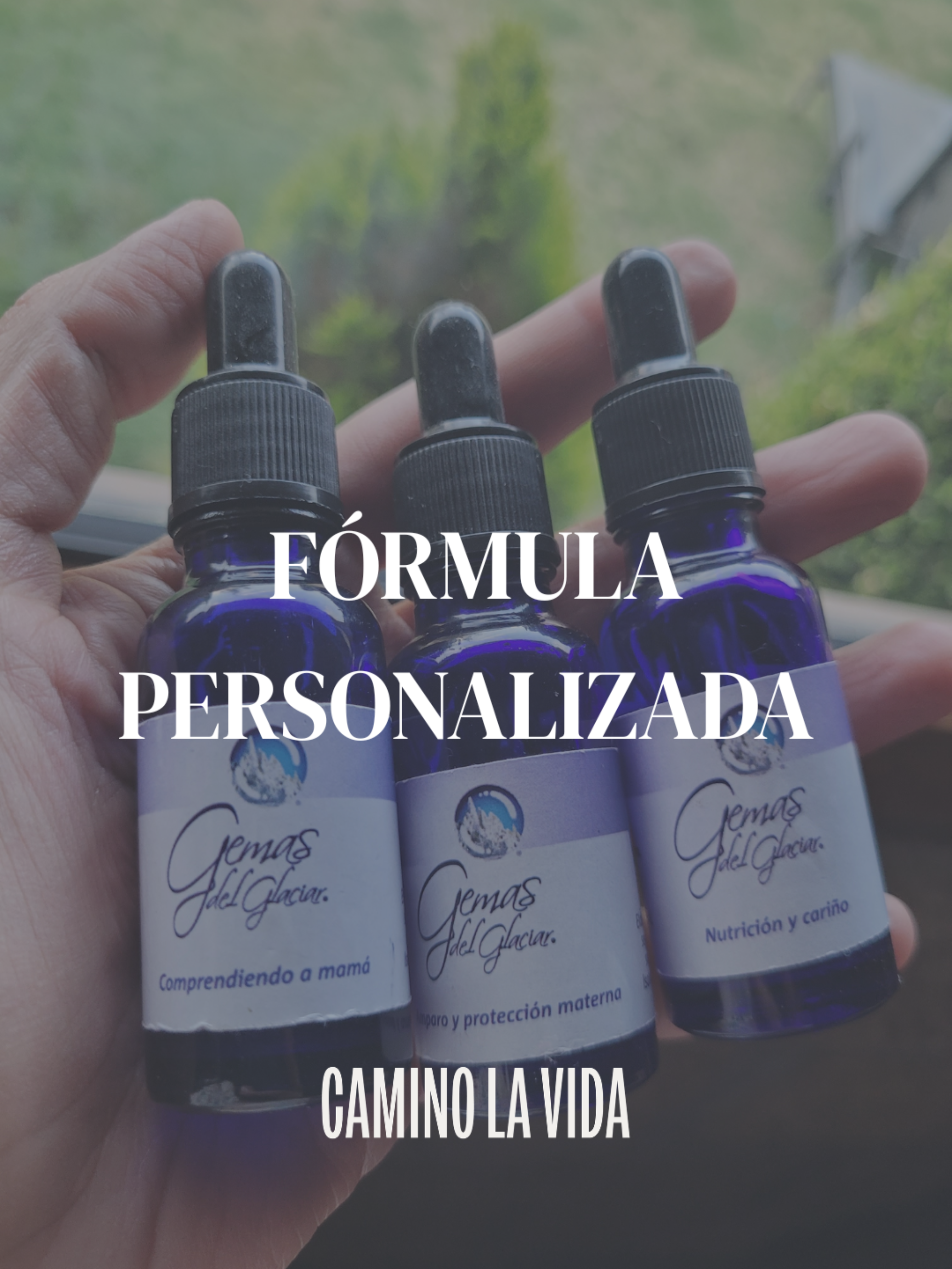 Gemas del Glaciar- fórmula personalizada