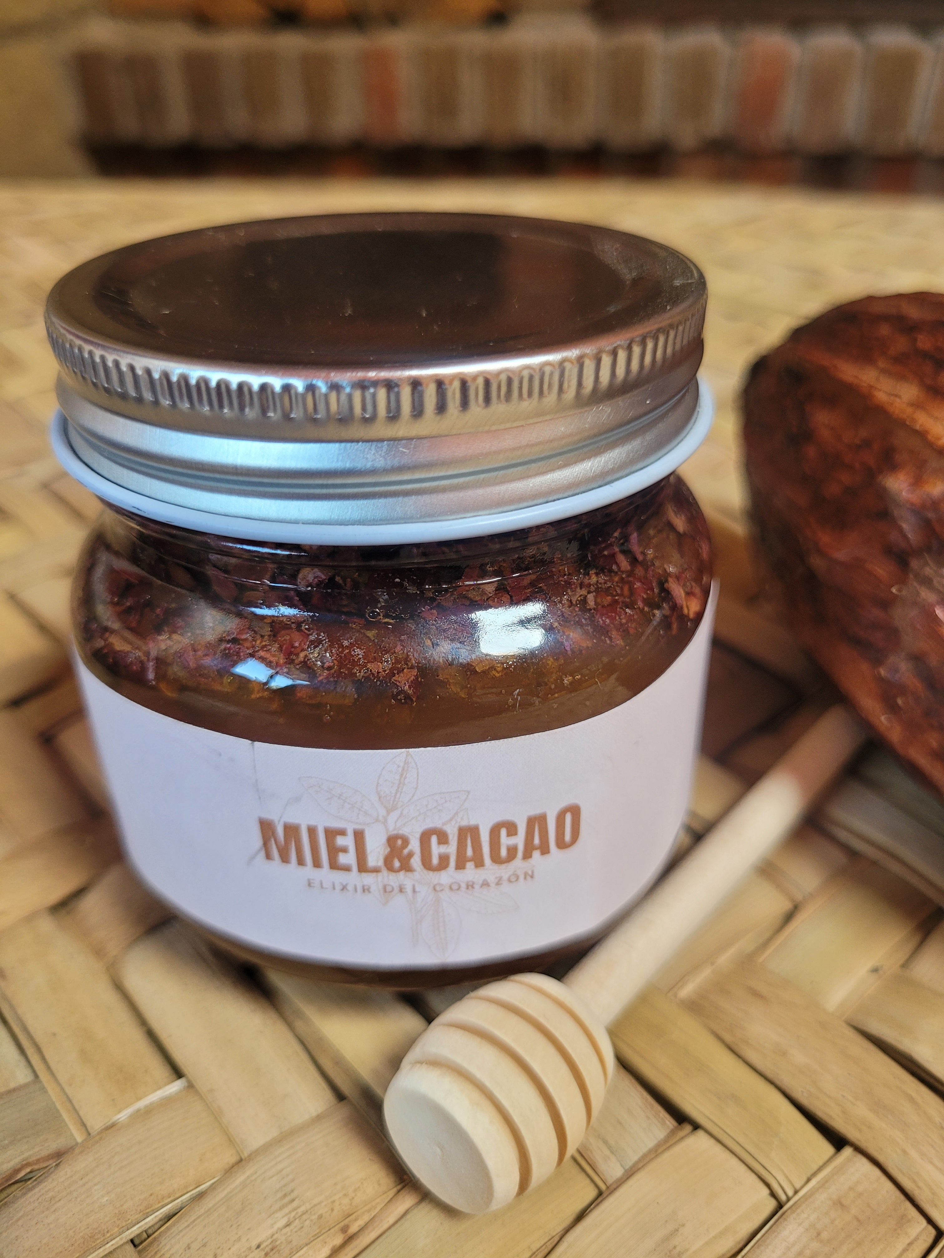 Miel con cacao tostado y sal de mar · 220 ml